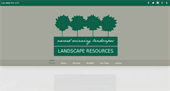 Desktop Screenshot of landscape-resources.com